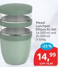 Lunchpot Ellipse XL-Set von Mepal für 14,99 € bei budni im Angebot Lunchpot Ellipse XL-Set von Mepal im aktuellen budni Prospekt