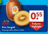 Kiwi, Sungold Angebote von Zespri bei ALDI SÜD Mainz für 0,55 €