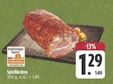 Spießbraten bei E center im Flachslanden Prospekt für 1,29 €