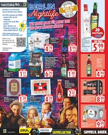 Bier im EDEKA Prospekt "Aktuelle Angebote" mit 18 Seiten (Berlin)