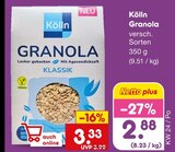 Granola Klassik von Kölln im aktuellen Netto Marken-Discount Prospekt für 2,88 €