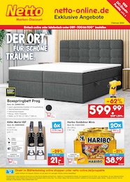 Netto Marken-Discount Prospekt für Bad König: "netto-online.de - Exklusive Angebote", 37 Seiten, 01.02.2024 - 29.02.2024
