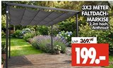 3x3 Meter Faltdach-Markise im Angebot bei Wreesmann in Stade 3x3 Meter Faltdach-Markise Angebote bei Wreesmann Stade für 199,00 €