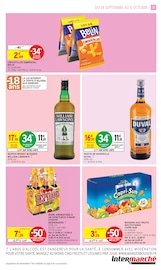 Promos Blended Whisky dans le catalogue "C'EST NOTRE ANNIVERSAIRE ON VOUS INVITE AU RAYON BEAUTÉ" de Intermarché à la page 11