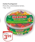 Fruchtgummi Party Box Angebote von Haribo bei GLOBUS Gießen für 3,99 €