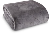 JYSK Fleecedecke GULSKOLM 220x240 grau von JYSK im aktuellen JYSK Prospekt