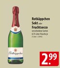 Sekt im Angebot bei famila Nordost in Langenhagen Sekt Angebote von Rotkäppchen bei famila Nordost Langenhagen für 2,99 €