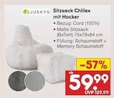Sitzsack Chillex mit Hocker bei Netto Marken-Discount im Schwelm Prospekt für 59,99 €