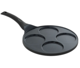 Poêle à pancakes 4 trous Ø26.7cm à 17,99 € dans le catalogue Maxi Bazar