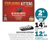 Exploding Kittens - Asmodee à 12,99 € dans le catalogue Super U