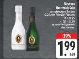 Sekt Angebote von Fürst von Metternich bei EDEKA Altenburg für 1,99 €