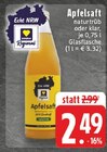 Aktuelles Apfelsaft naturtrüb Angebot bei EDEKA in Koblenz ab 2,49 €