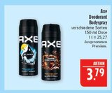 Deospray Bodyspray Angebote von Axe bei Marktkauf Plauen für 3,79 €