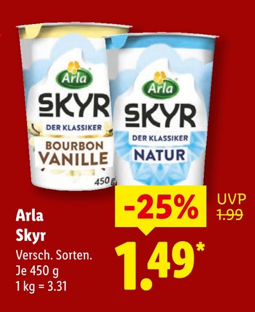 Skyr Bourbon Vanille