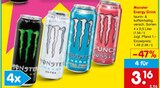 Aktuelles Energy Drink Angebot bei Netto Marken-Discount in Lahr (Schwarzwald) ab 3,16 €
