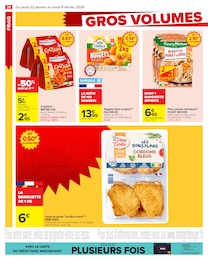 Offre Poulet pané dans le catalogue Carrefour du moment à la page 28