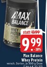 Whey Protein im Angebot bei E center in Koblenz Whey Protein Angebote von Max Balance bei E center Koblenz für 9,99 €