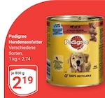 Hundenassfutter im Angebot bei GLOBUS in Saarlouis Hundenassfutter Angebote von Pedigree bei GLOBUS Saarlouis für 2,19 €