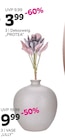 Vase „lilly“ oder Dekozweig „protea" Angebote bei mömax Rastatt für 3,99 €