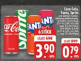 Aktuelles Coca-Cola; Fanta, Sprite Angebot bei EDEKA in Essen ab 0,79 €