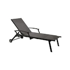 Botanic Gaillard - Promo BOTANIC®-Bain de soleil Oro avec accoudoirs gris graphite 190 x 68 x 34 cm Promo BOTANIC®-Bain de soleil Oro avec accoudoirs gris graphite 190 x 68 x 34 cm à 159,00 € dans le catalogue Botanic à Gaillard