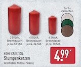 Stumpenkerzen Angebote von Home Creation bei ALDI Nord Hagen für 4,99 €