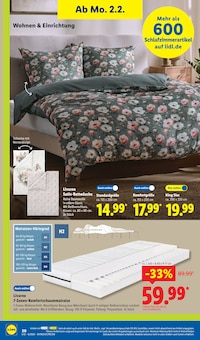 Matratze im Lidl Prospekt "LIDL LOHNT SICH" mit 68 Seiten (Essen)