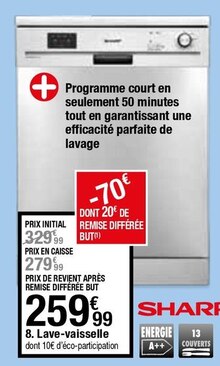 Lave-vaisselle - But à Toulon Lave-vaisselle en promo chez But Toulon