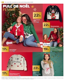 Promo Pull Femme dans le catalogue Carrefour du moment à la page 4