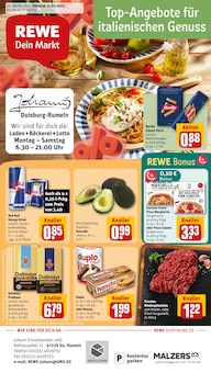Aktueller REWE Prospekt "Dein Markt" Seite 1 von 31 Seiten für Duisburg