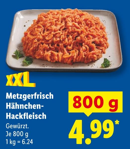 Metzgerfrisch Hähnchen-Hackfleisch