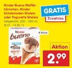 Bueno Waffelhörnchen, Schokoladen Stieleis oder Stieleis im aktuellen Prospekt bei Netto Marken-Discount in Mönchweiler