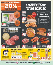 Steak im Marktkauf Prospekt "Aktuelle Angebote" mit 20 Seiten (Dortmund)
