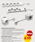 Flexible und wendige 5-fach Steckdosenleiste Angebote bei Penny Leinfelden-Echterdingen für 8,99 €