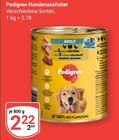 Hundenassfutter im Angebot bei GLOBUS in Mannheim Hundenassfutter Angebote von Pedigree bei GLOBUS Mannheim für 2,22 €