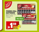 Aktuelles Power-Cell-Batterien Mignon AA Angebot bei Marktkauf in Stuttgart ab 1,59 €