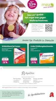 Aktueller mea - meine apotheke Prospekt "Unsere Dezember-Angebote" für Saarlouis Aktueller mea - meine apotheke Prospekt für Saarlouis mit Seiten