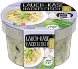 Kürbis- oder Lauch-Käse-Hackfleisch-Suppe von REWE to go im aktuellen REWE Prospekt für 2,29 €