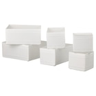 Box 6er-Set weiß Angebote von SKUBB bei IKEA Berlin für 4,99 €