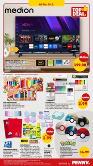 Fernseher im Penny Prospekt "Wer günstig will, muss Penny." mit 46 Seiten (Ulm)