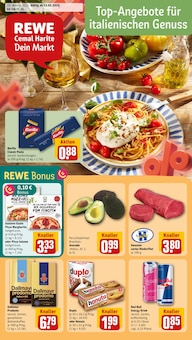 Aktueller REWE Prospekt "Dein Markt" Seite 1 von 20 Seiten