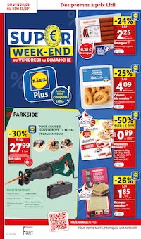 Promo Merguez dans le catalogue Lidl du moment à la page 34