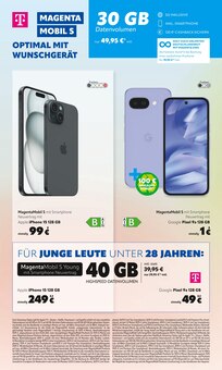 Smartphone im BSB mobilfunk Prospekt "ANGEBOTSPREIS FÜR DEIN FERNSEH-ERLEBNIS" mit 12 Seiten (Rostock)