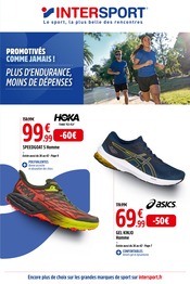 Chaussures Angebote im Prospekt "PLUS D'ENDURANCE, MOINS DE DÉPENSES" von Intersport auf Seite 1