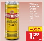 Wilthener Goldkrone & Cola Angebote bei Netto Marken-Discount Freiberg für 1,29 €