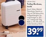 Trolley-Bordcase, leicht Angebote bei ALDI SÜD Erkrath für 39,99 €