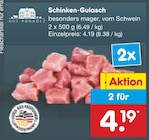 Schinken-Gulasch im Angebot bei Netto Marken-Discount in Delmenhorst Schinken-Gulasch Angebote von Gut Ponholz bei Netto Marken-Discount Delmenhorst für 4,19 €