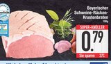 Bayerischer Schweine-Rücken-Krustenbraten  im aktuellen EDEKA Prospekt für 0,79 €