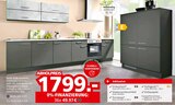 Küche Grafit für 1.799,00 € bei Segmüller im Angebot Küche Grafit im aktuellen Segmüller Prospekt