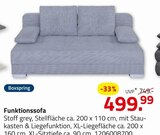 Funktionssofa im Angebot bei ROLLER in Mainz Funktionssofa Angebote bei ROLLER Mainz für 499,99 €